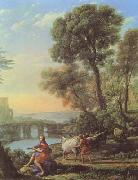 Claude Lorrain Landscape with Apollo and Mercury (mk08) china oil painting artist